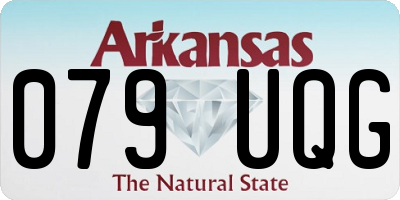 AR license plate 079UQG