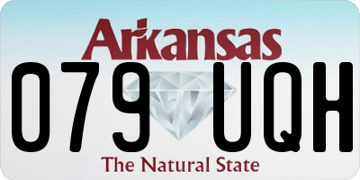 AR license plate 079UQH