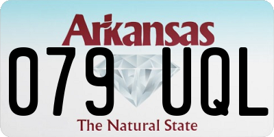 AR license plate 079UQL
