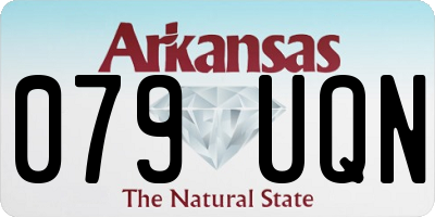 AR license plate 079UQN