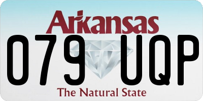 AR license plate 079UQP
