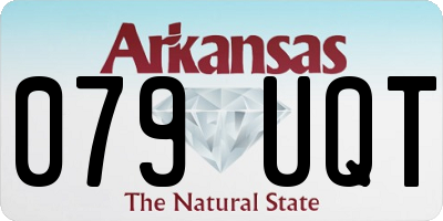 AR license plate 079UQT