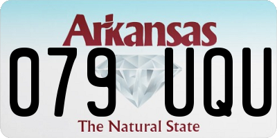 AR license plate 079UQU