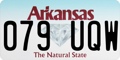 AR license plate 079UQW
