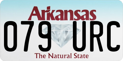 AR license plate 079URC