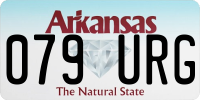 AR license plate 079URG