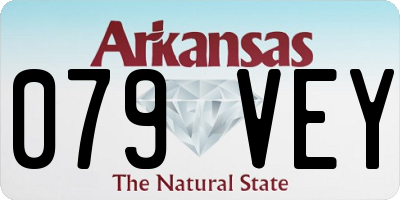 AR license plate 079VEY