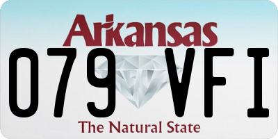 AR license plate 079VFI