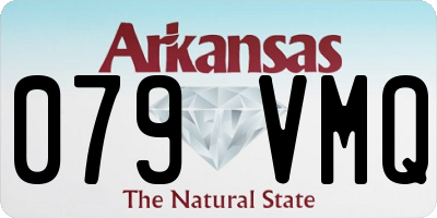 AR license plate 079VMQ
