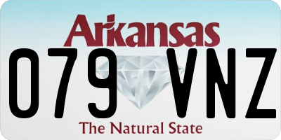 AR license plate 079VNZ