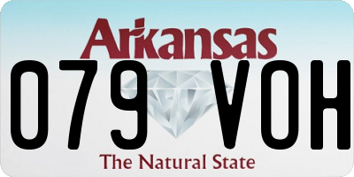 AR license plate 079VOH