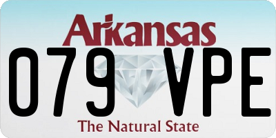 AR license plate 079VPE