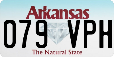 AR license plate 079VPH