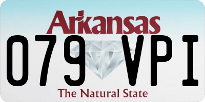 AR license plate 079VPI