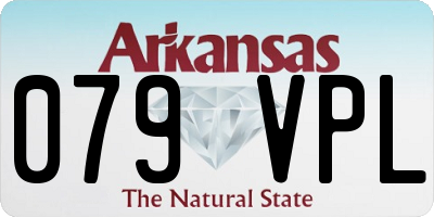 AR license plate 079VPL