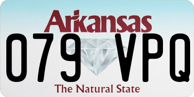 AR license plate 079VPQ