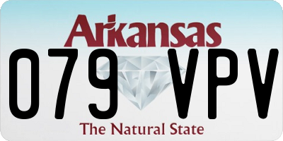 AR license plate 079VPV