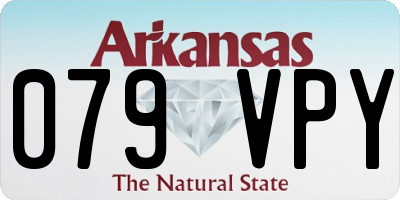 AR license plate 079VPY