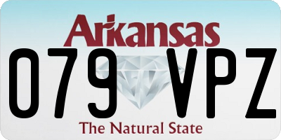 AR license plate 079VPZ