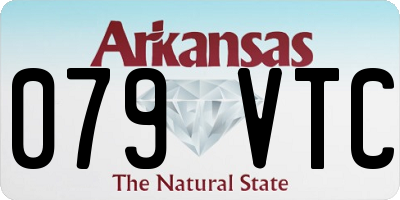 AR license plate 079VTC