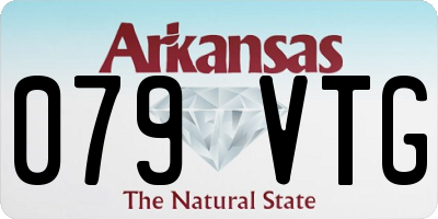 AR license plate 079VTG