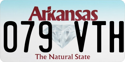 AR license plate 079VTH