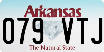 AR license plate 079VTJ