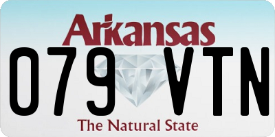 AR license plate 079VTN