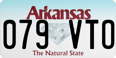 AR license plate 079VTO