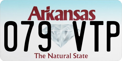 AR license plate 079VTP
