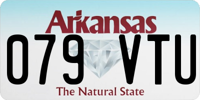 AR license plate 079VTU