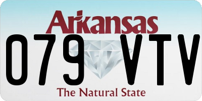 AR license plate 079VTV