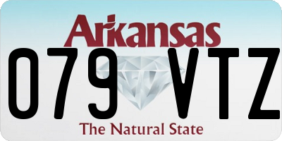 AR license plate 079VTZ