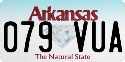 AR license plate 079VUA