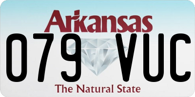 AR license plate 079VUC
