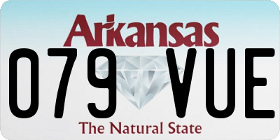 AR license plate 079VUE