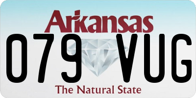 AR license plate 079VUG