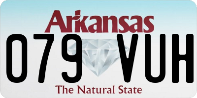 AR license plate 079VUH