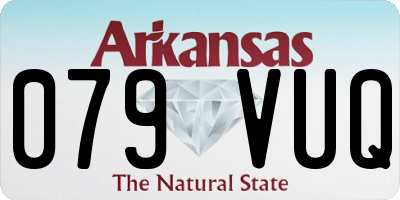 AR license plate 079VUQ