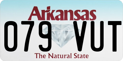 AR license plate 079VUT