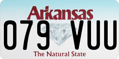AR license plate 079VUU