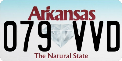 AR license plate 079VVD