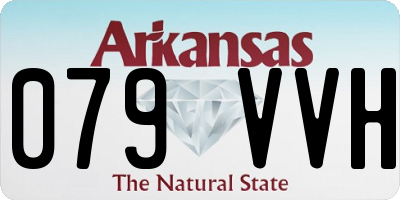 AR license plate 079VVH