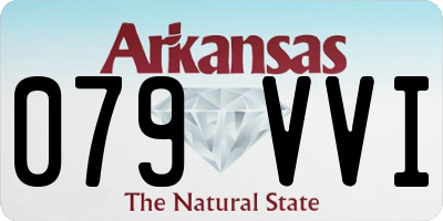 AR license plate 079VVI
