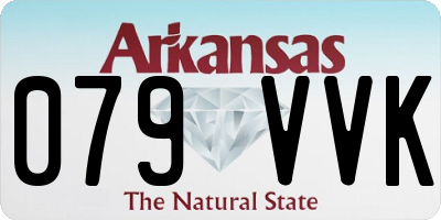 AR license plate 079VVK