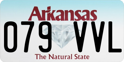AR license plate 079VVL