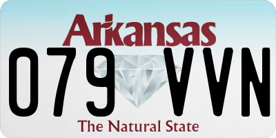 AR license plate 079VVN