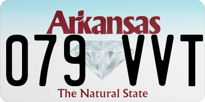 AR license plate 079VVT