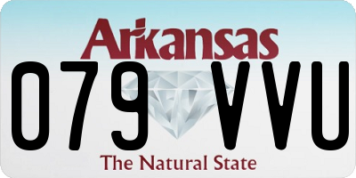AR license plate 079VVU