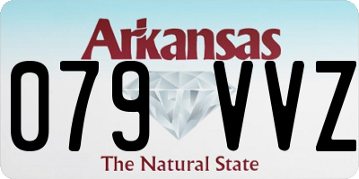 AR license plate 079VVZ